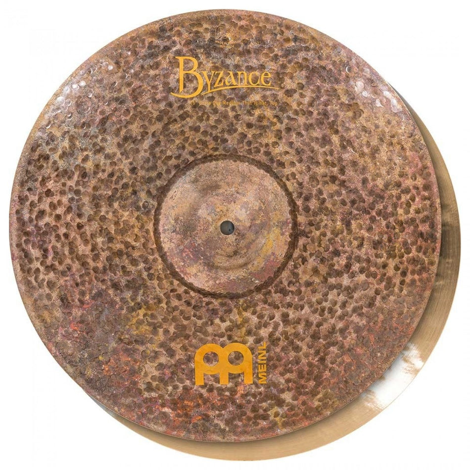 Meinl Byzance Extra Dry 16 inch Medium Thin Hihat Cymbal B16EDMTH - Into Music Store
