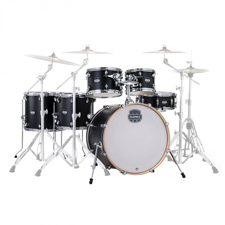 Mapex Mars Maple "Studioease" Drum Kit Shell Pack - Matte Black